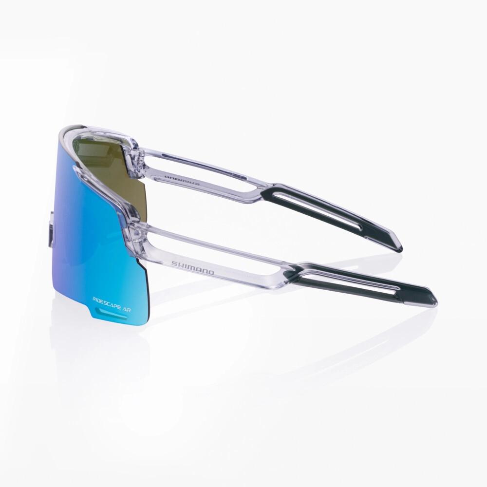 SHIMANO BRILLE EQUINOX RIDESCAPE ALL ROAD Standardgröße GRAY - leichte Performance-Radsportbrille