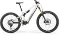 MERIDA eONE-SIXTY 10K E-Mountainbike Fully - Größe XS - 600 Wattstunden - Carbonrahmen - Enduro - snow white bronze metal