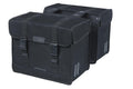 Basil Doppeltasche Kavan Eco Classic - 68 Liter, Organic Canvas, Universal Bridge, schwarz, 24 x 41 x 32 Zentimeter