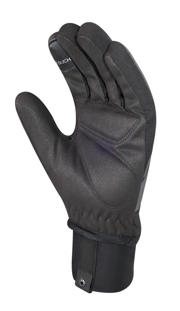 CHIBA Ice II - Winter-Radhandschuhe XXL schwarz, winddicht & warm, Touchfunktion