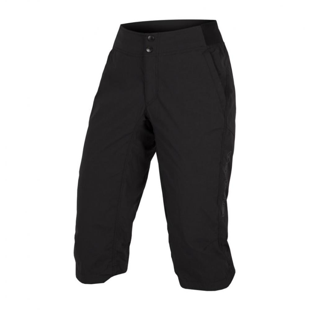 Endura Damen Hummvee Lite 3/4 Leichte 3/4-Hose für wärmere Tage schwarz Größe S