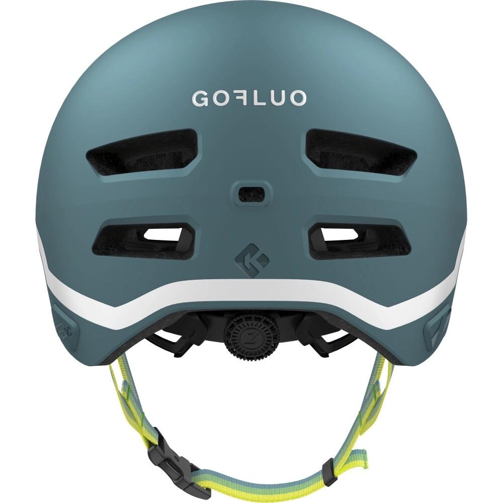 LAZER Kinder-Fahrradhelm Maze Jr KinetiCore GoFluo Matt - sicherer Urban-Helm für Kids