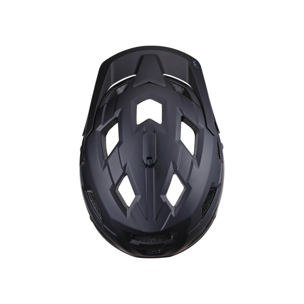 BBB Cycling BBB Helme Nanga M (54-58cm) matt schwarz - sicherer MTB-Helm mit Top-Belüftung