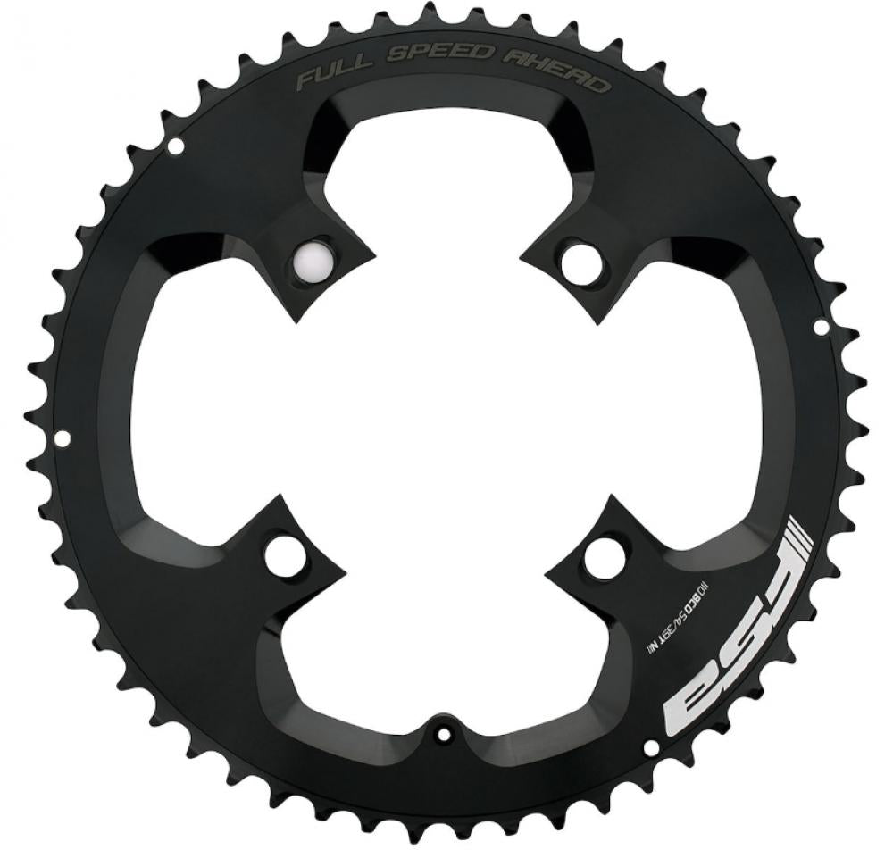 FSA Kettenblatt Road Powerbox Aero Pro 110 mm x 55 Zähne Schwarz - Maximale Schaltperformance