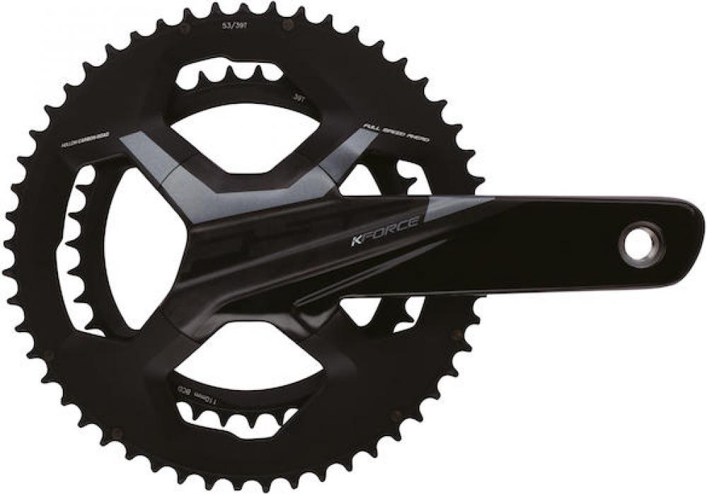 FSA Kurbelgarnitur K-Force Light Road BB386Evo 170 mm Schwarz - leichte Carbon-Performance