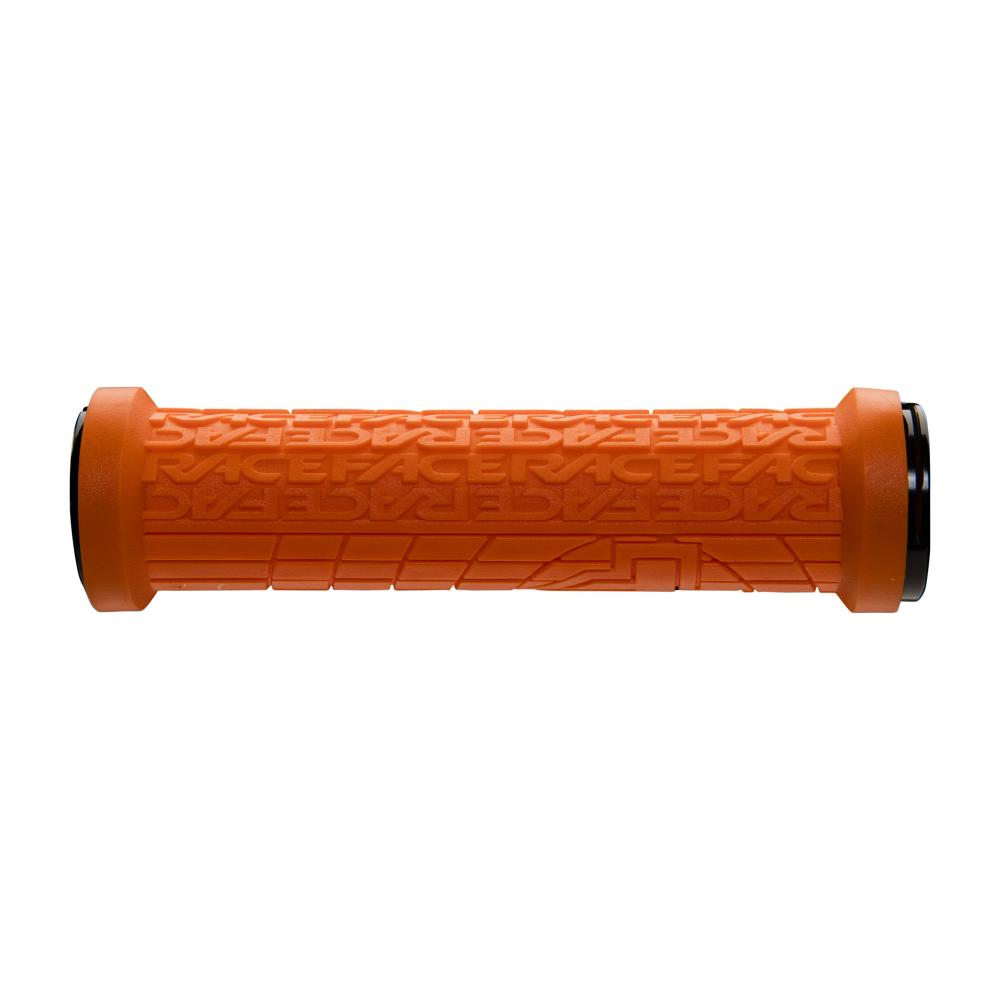 Race Face Grippler Lock-On Griff, 33mm, orange - maximaler Halt und Kontrolle