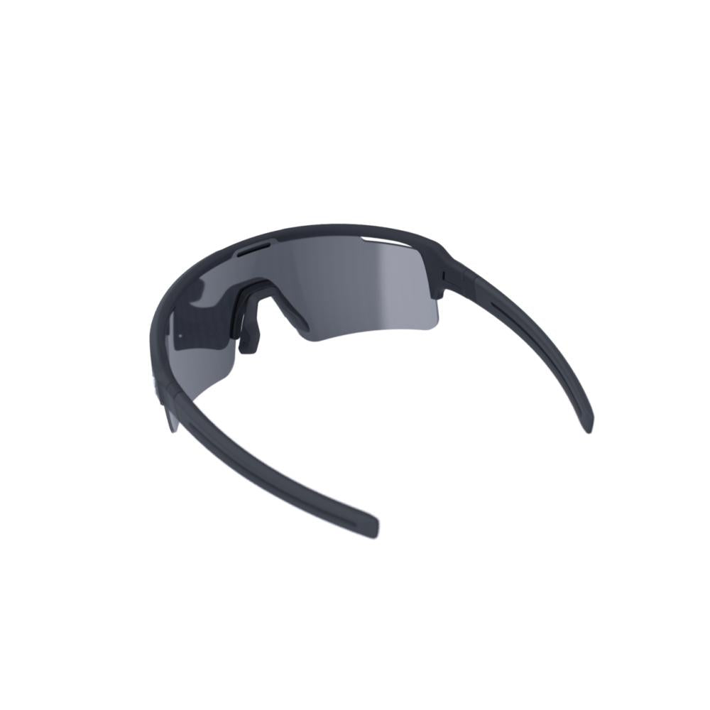 BBB Cycling BBB Sportbrille Fuse PC Einheitsgröße matt schwarz - leichte Sportbrille mit Spiegelgläsern