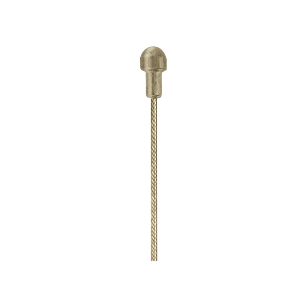BBB Cycling Bremszug BrakeWire Polished S gold - geschmeidige Bremsperformance für Rennradfahrer