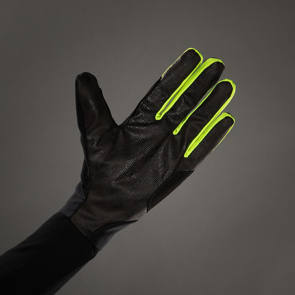 CHIBA Superlight - Radhandschuhe XL schwarz/neongelb, leicht & atmungsaktiv