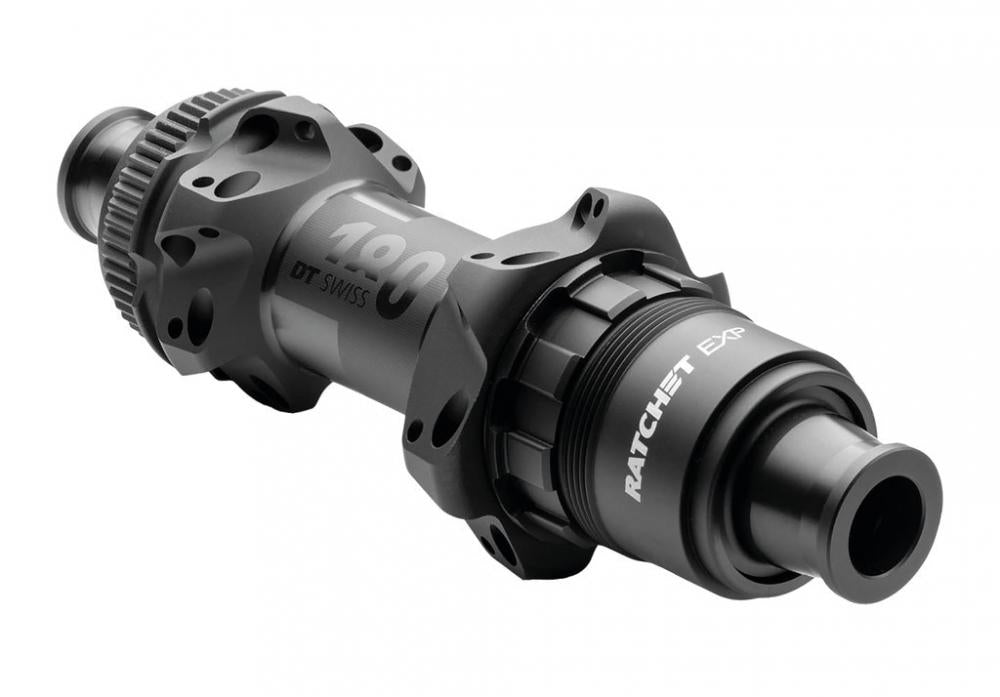 DT Swiss Nabe Road HR 180 EXP 28 Loch schwarz - Highend Hinterradnabe mit Ratchet EXP
