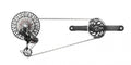 SRAM Kit XX AXS Eagle Transmission 170 mm - Highend 1x12-Antrieb mit T-Type Technologie