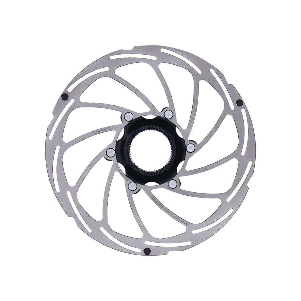 BBB Cycling BBB Bremsscheiben CenterStop 180mm silber - kraftvolle Kontrolle bei jeder Abfahrt