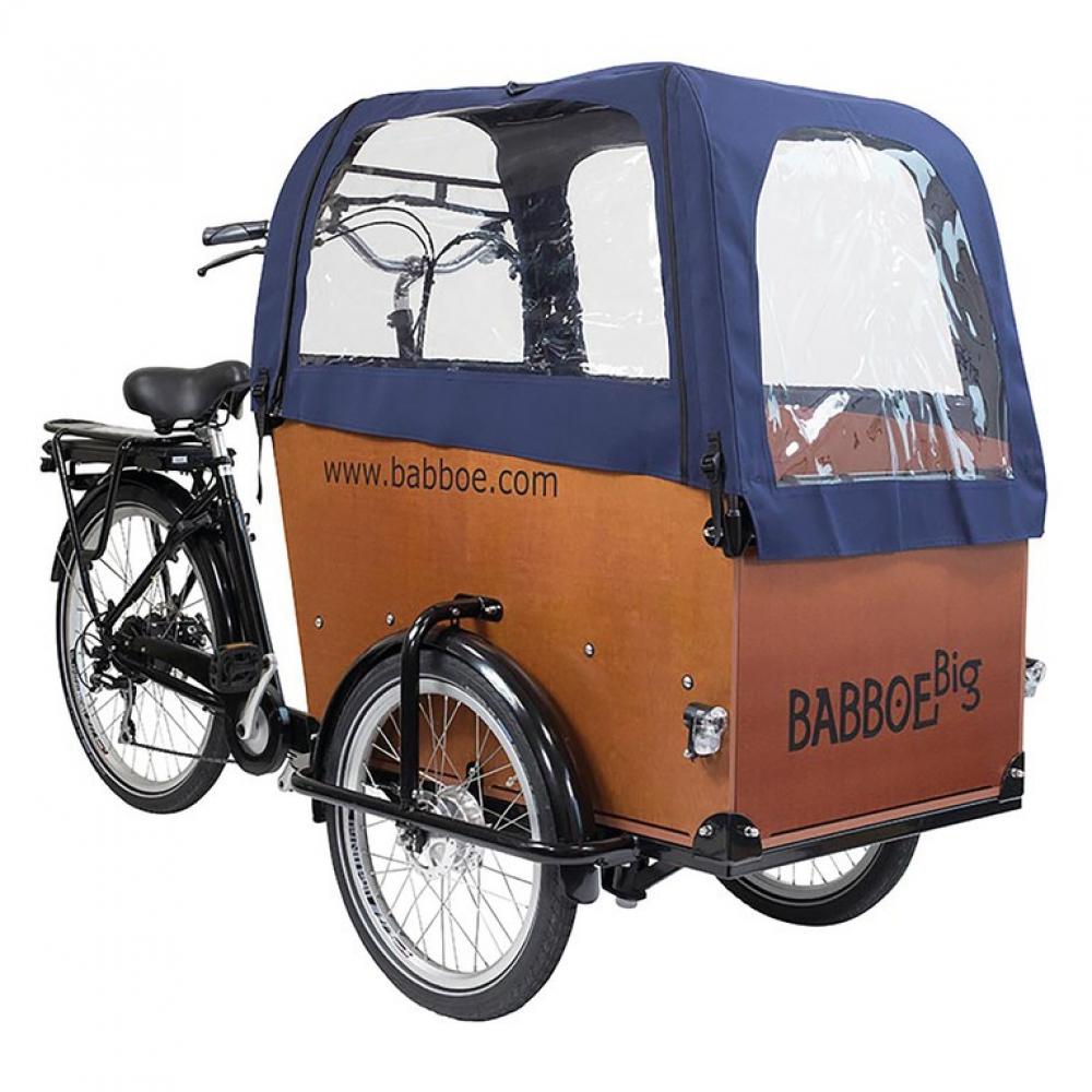 Babboe Regenverdeck blau, für Big, Docril