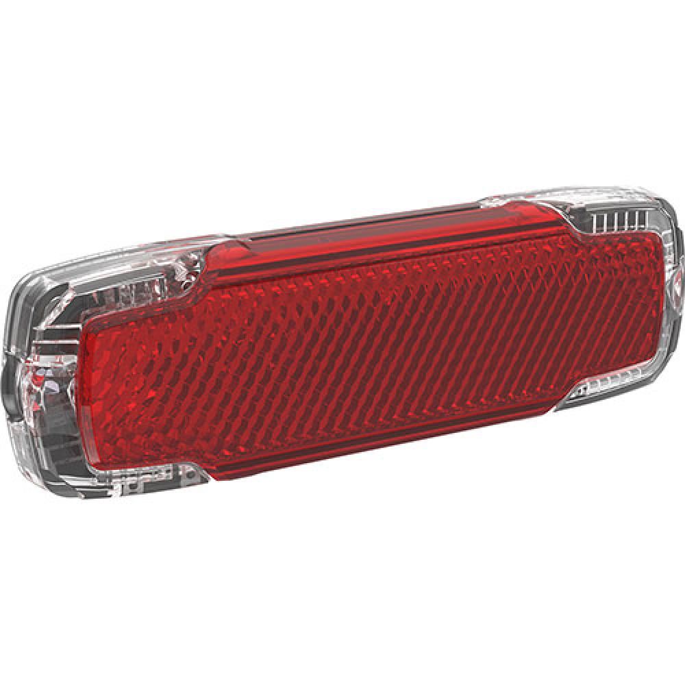 Busch&Müller Akku-Rücklicht Toplight 2C USB LED StVZO, rotes Fahrrad-Rücklicht mit Reflektor.