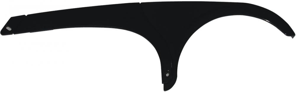 Horn Kettenschutz Catena 02-48 Schwarz 48 Zähne, schwarzer Kettenschutz aus Kunststoff in geschwungener Form.