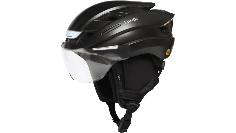 Lumos Ultra Winter Kit Thermo-Helmmütze, schwarz, Größe M/L, kompatibel mit Lumos Ultra, Ultra E-Bike, Ultra Fly und Ultra Fly Pro