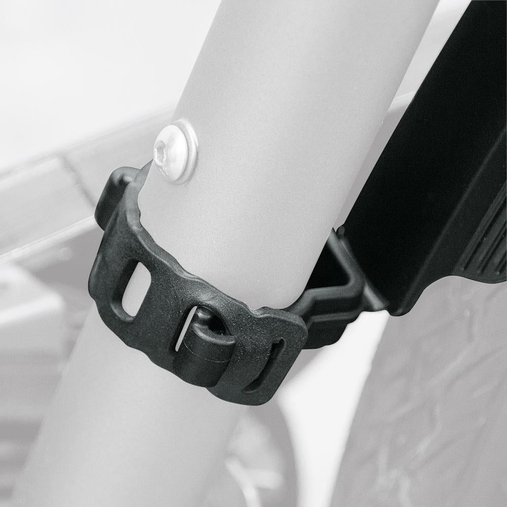 SKS Spanngurt Velo schwarz Robuster Fahrradgepäckgurt für sicheren Halt, elastisch und widerstandsfähig, ideal für Bikepacking, Touren und Alltag, einfache Handhabung