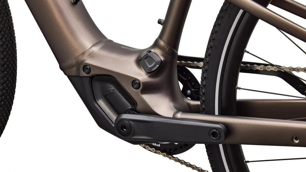 VADO SL 4.0 E-Bike - Leichtes City E-Bike mit Turbo SL Motor - Größe S - Gun Metal/Sage Green - E-City Bike