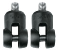 SKS Federgabeladapter für RockShox/Suntour, schwarz zur Montage von SKS Schutzblechen an Federgabeln mit M5-Gewindeaufnahme, passend für Schutzblechstreben bis 4 mm Breite