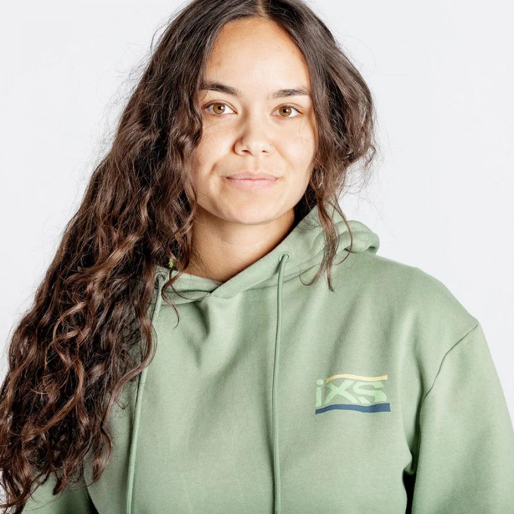 IXS Sports Division iXS Arch organic hoodie L Sage - nachhaltiger Komfort-Hoodie