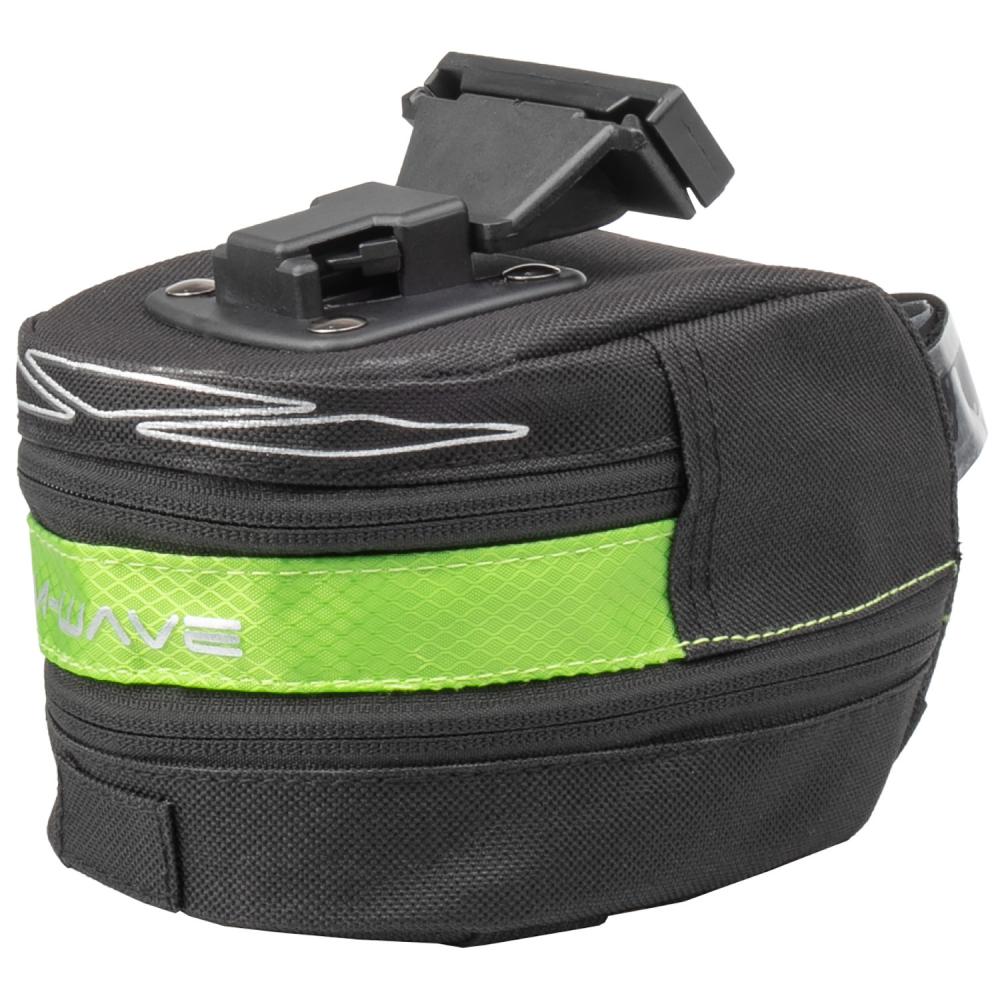 M-WAVE Tilburg L Clip-On-Satteltasche, grün, Größe L