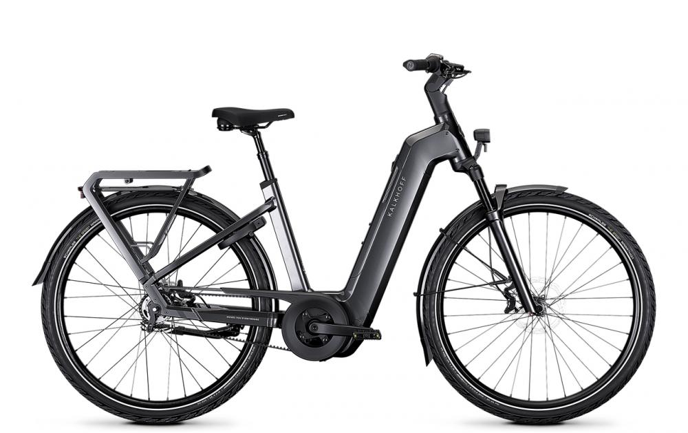 Kalkhoff IMAGE 5+ MOVE 29in Wave L diamondblack glossy - kraftvolles City E-Bike mit 800 Wh