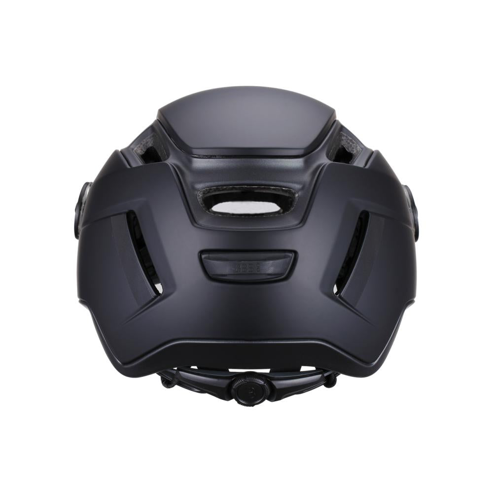 BBB Cycling Helme Indra Faceshield Transparent L matt schwarz - sicherer E-Bike-Urbanhelm