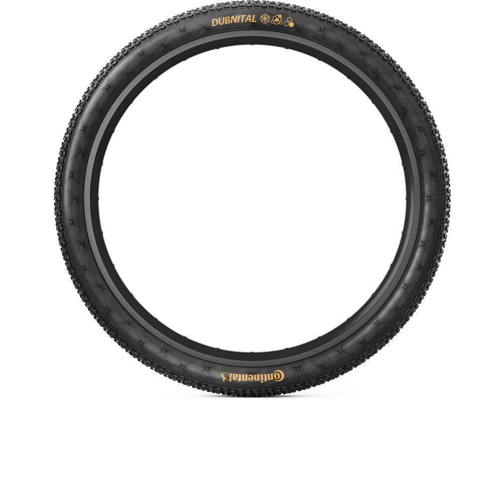 Schwarzer Continental Dubnital Trail Rapid 29x2.40 Tubeless Ready MTB-Reifen.