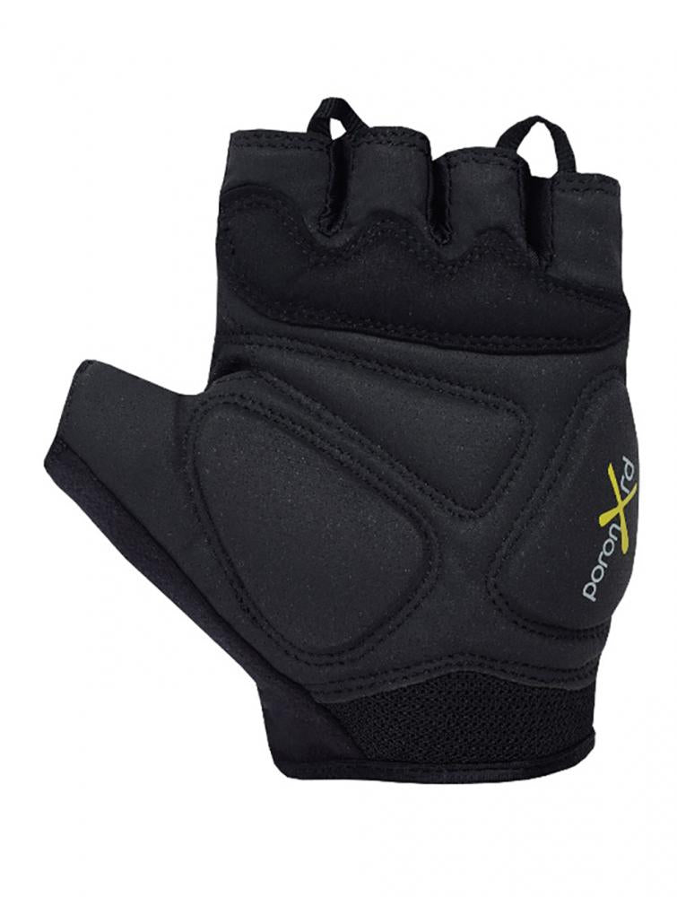 CHIBA Gel Comfort - Radhandschuhe XS schwarz/orange mit Poron-Gelpolsterung
