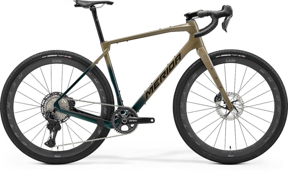 Merida SILEX 9000 halo green fade XXS grün - leichtes Gravelbike für maximale Vielseitigkeit