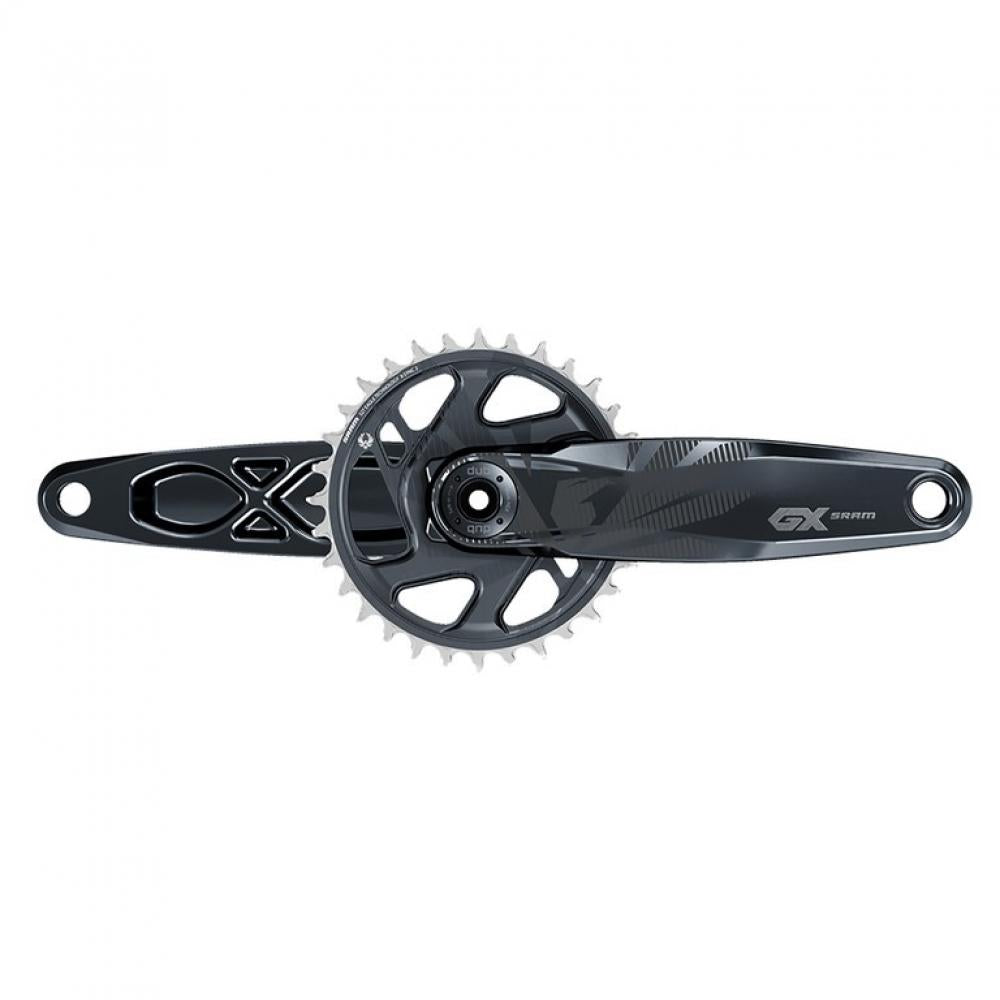 SRAM GX Eagle DUB Kurbelgarnitur 175 mm 32T lunargrau 55 mm - effiziente 1x12-Performance
