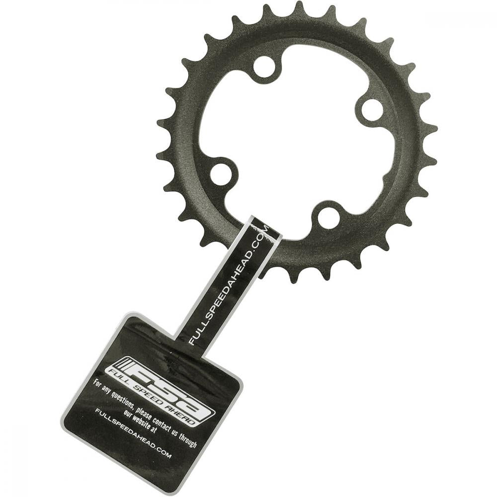 FSA Kettenblatt MTB 4-Arm 2x 64 mm x 24 T Schwarz - präzises Schalten für MTB-Antriebe