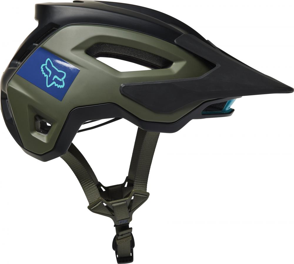 Fox Helm Speedframe Pro Blocked Army Größe S