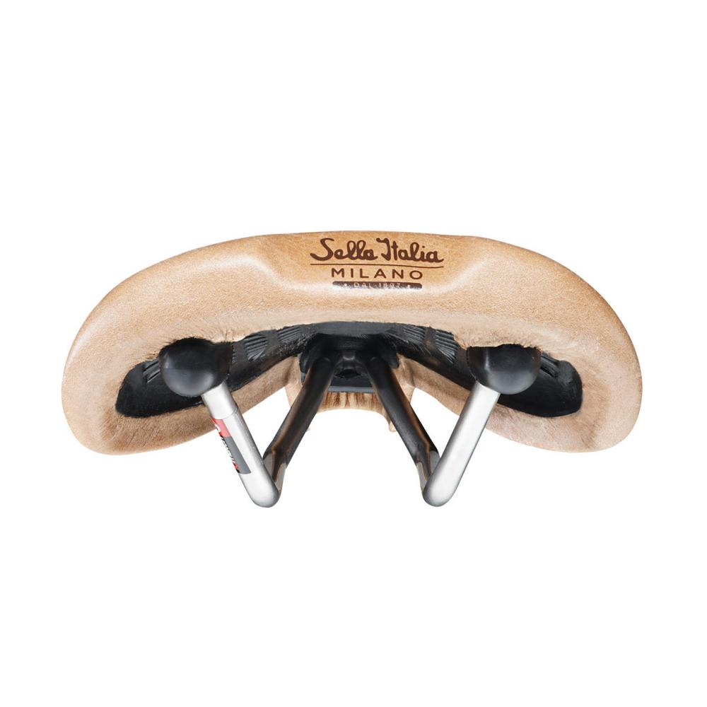 Selle Italia Flite Racer Light Brown L1, 146 × 280 mm, Echtleder, Ti-316 Rails