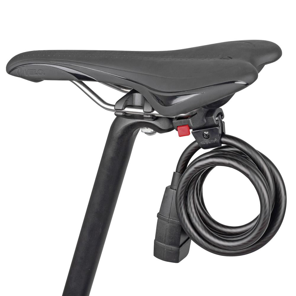 KLICKfix Seilschlosshalter mit Sattel Adapter - 6-10 mm