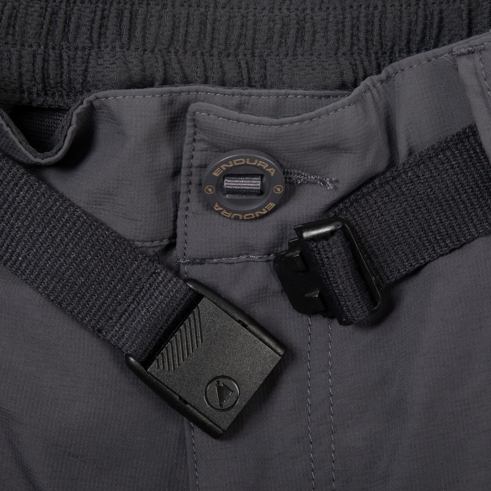 Endura Hummvee Short mit Innenhose grau XXXL - strapazierfähige MTB-Shorts mit herausnehmbarer Innenhose, atmungsaktiv, robust, mit Belüftung und viel Stauraum