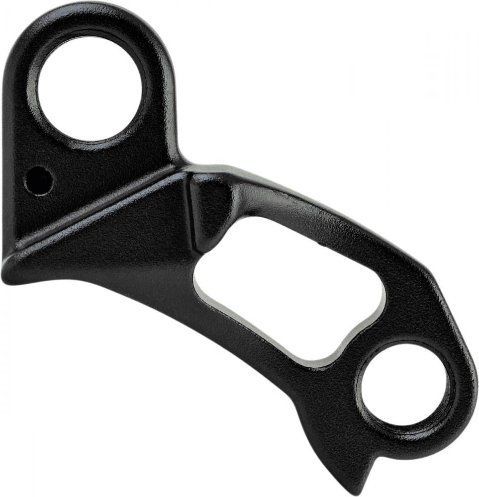 Schwarzes Centurion Schaltauge DH-50 für Shimano Direct Mount Schaltungen, Fahrrad-Ersatzteil bis Modelljahr 2019.