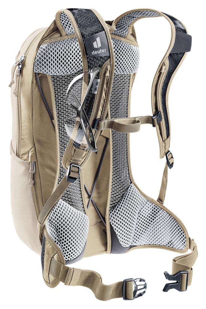 Deuter Race Air 10 Fahrradrucksack - Extrem leicht, 10L, bikespezifisch, alu-greystone