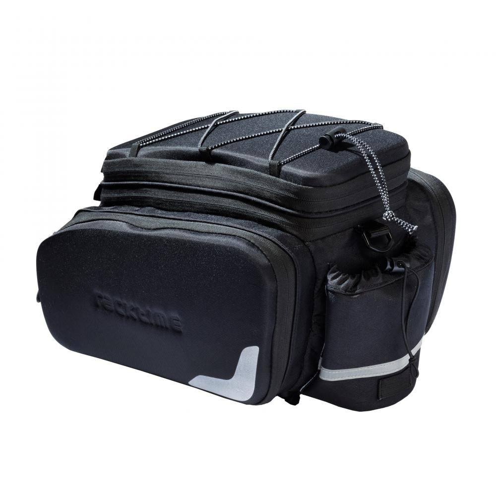 racktime ODIN 2.0 Gepäckträgertasche 8+11 Liter Schwarz - SNAPIT 2.0 kompatibel