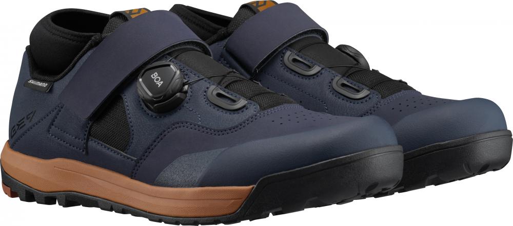 SHIMANO Fahrradschuhe GE900 MTB SPD Herren/Damen 48 Blau