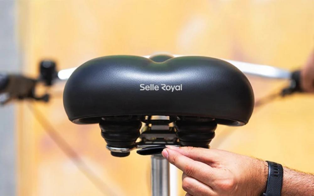 Selle Royal Sattel Journey Premium Relaxed Unisex - schwarz, 275 x 251 Millimeter, Royalgel, Elastomere, City- und Trekking-Komfortsattel
