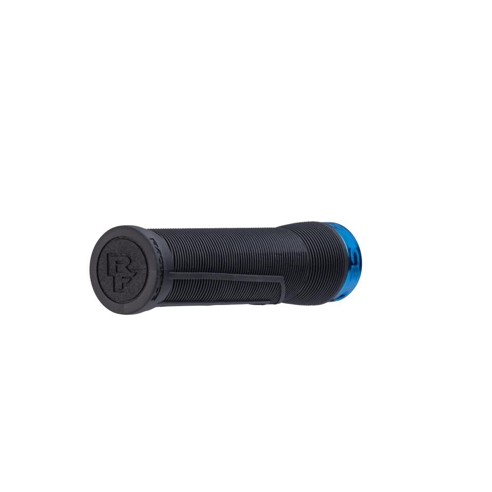 Race Face Chester Lock-On Griff 136/34mm black/turquoise - sicherer Halt und Kontrolle
