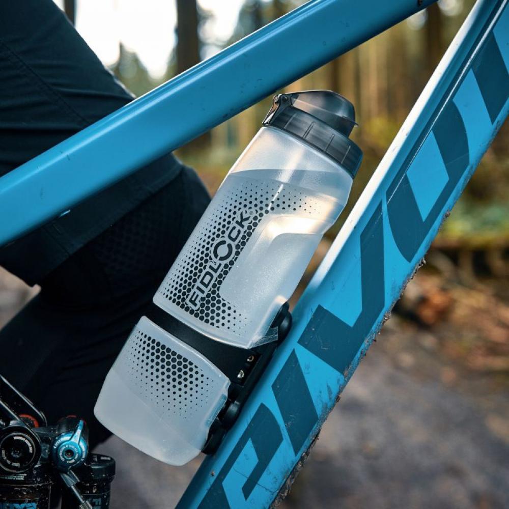 Fidlock Twist Bottle 800 ml + Bike Base Clear Trinkflasche