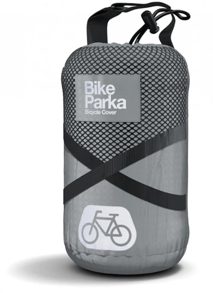 BikeParka Fahrradabdeckung URBAN Grey Grey - robuster Wetterschutz für Ihr Fahrrad