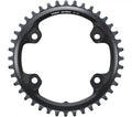 SHIMANO Kettenblatt GRX FC-RX810 40 Zähne Schwarz - Effizienter 1-fach Antrieb für Gravel und Road