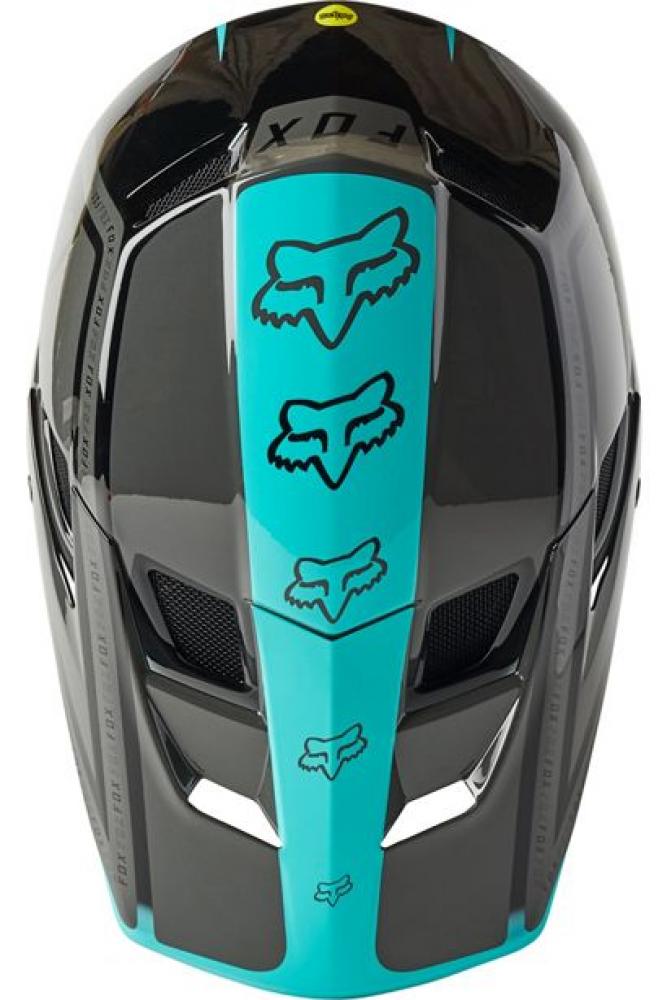 FOX Helm RAMPAGE COMP CALI CE CPSC Full Face Schutz Helm teal M