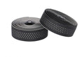 Ergotec San Remo Polster-Lenkerbandset schwarz/grau, gelocht. Zwei Rollen Fahrradlenkerband.