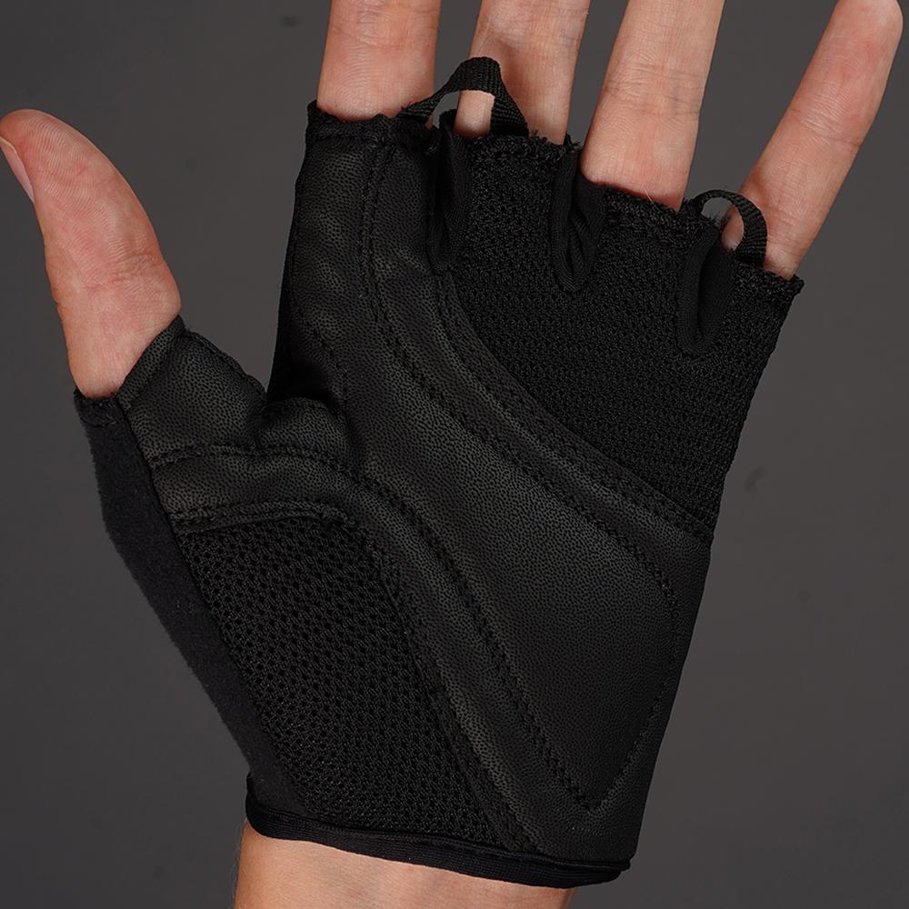 CHIBA Youth - Radhandschuhe kurzfinger schwarz S, atmungsaktiv & gepolstert, 55 g