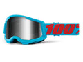100% Strata 2 Goggle - Mirror Lens unis Summit - große Sicht & hoher Komfort