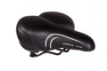 P&P Bequemsattel Touring Feder 578 schwarz. Ergonomischer Fahrradsattel mit Federung für komfortable Touren.